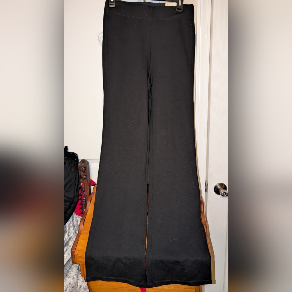 Black Flared Pants